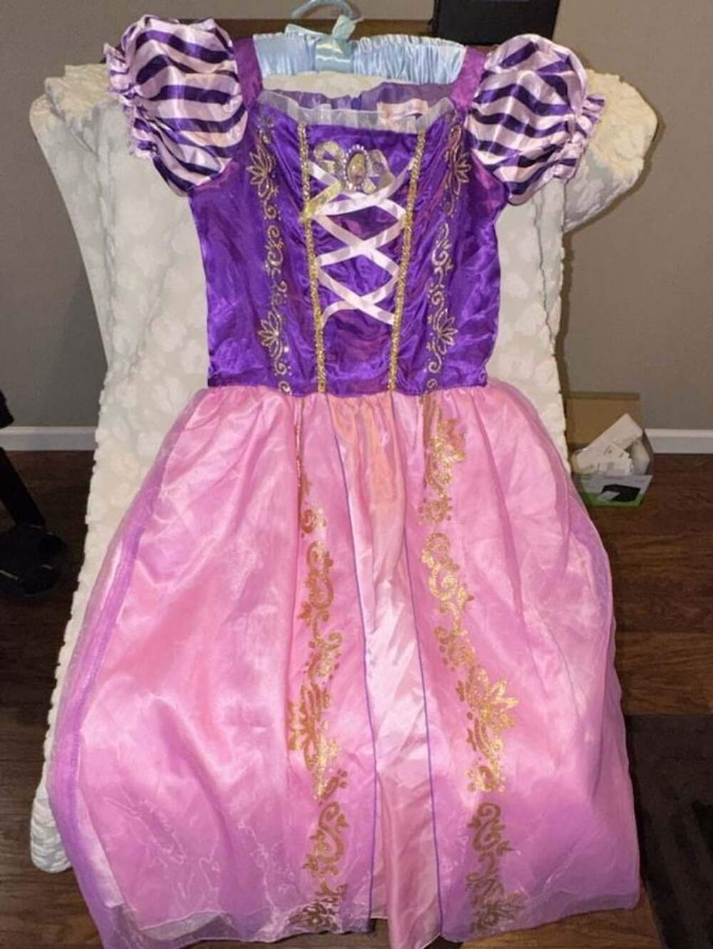 Dressy Daisy Rapunzel Princess Dress Up Costume Size 7